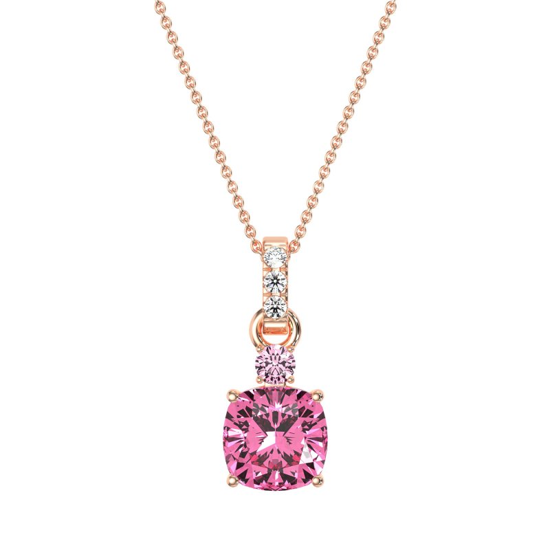 Classic Cushion Necklace