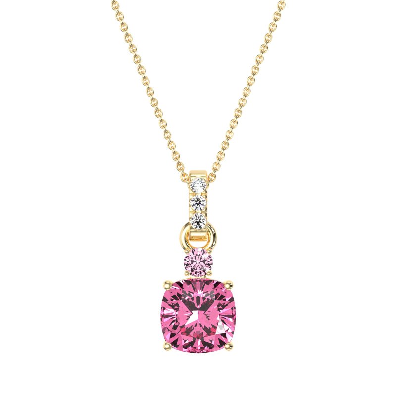 Classic Cushion Necklace
