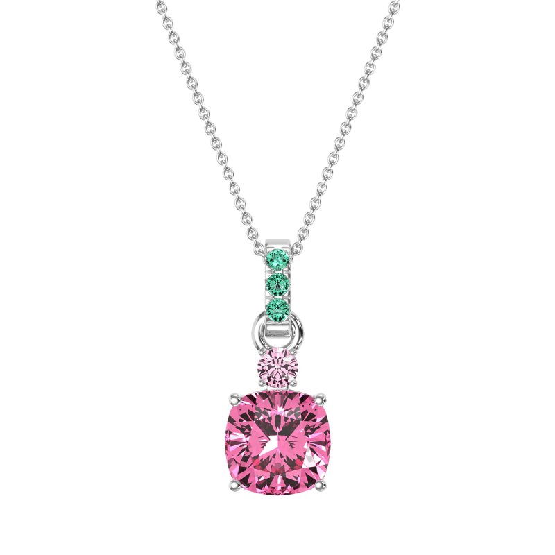 Classic Cushion Necklace
