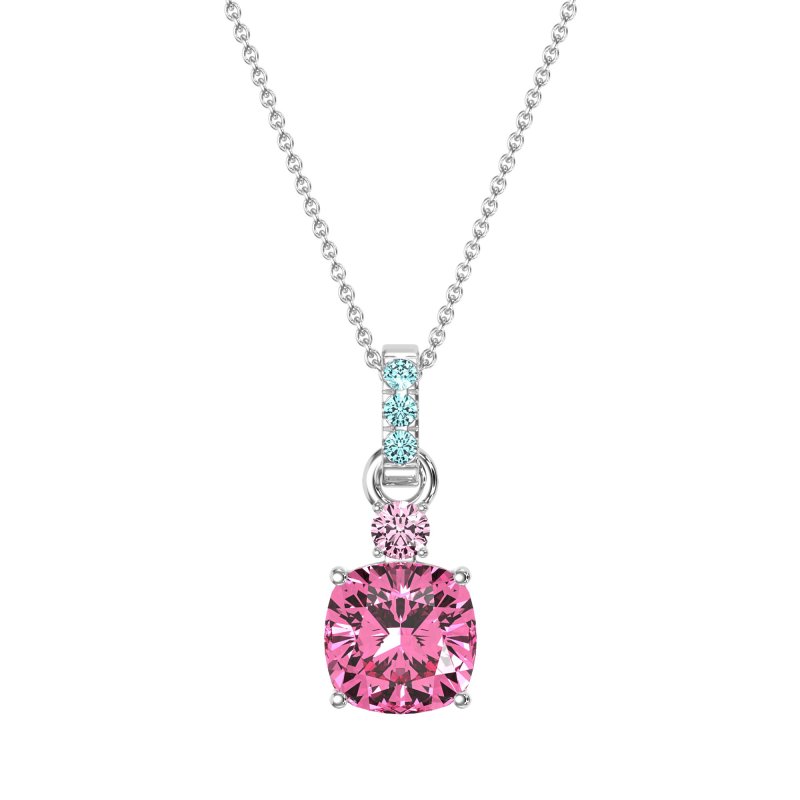 Classic Cushion Necklace