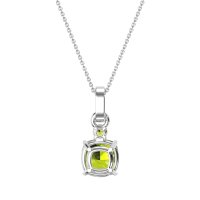 Classic Cushion Necklace