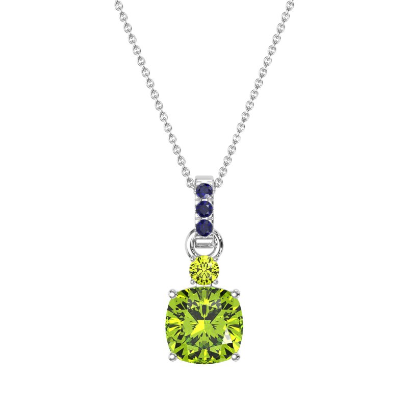 Classic Cushion Necklace
