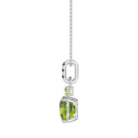 Classic Cushion Necklace