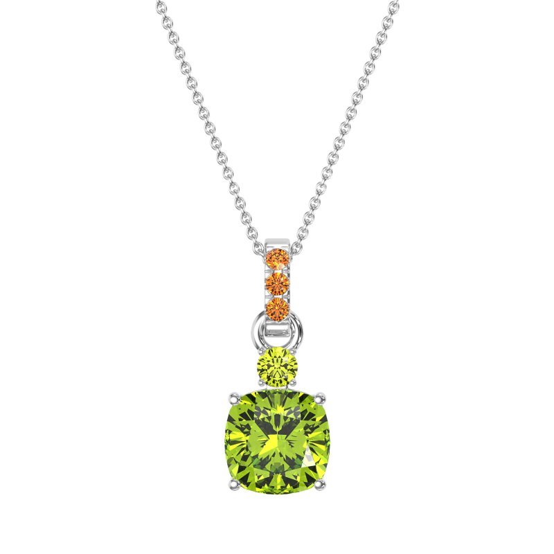 Classic Cushion Necklace