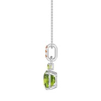 Classic Cushion Necklace