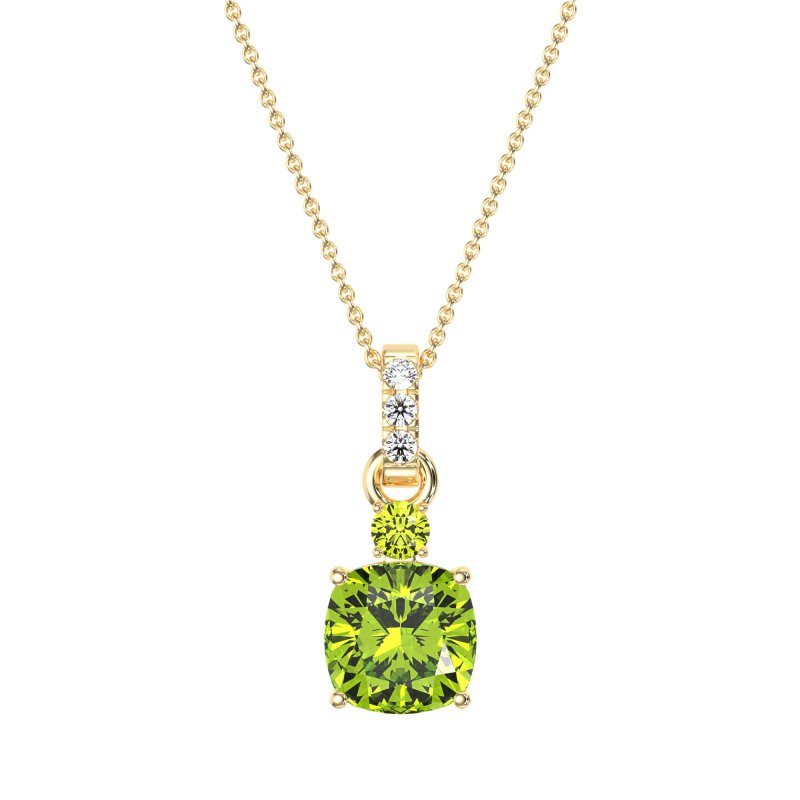 Classic Cushion Necklace