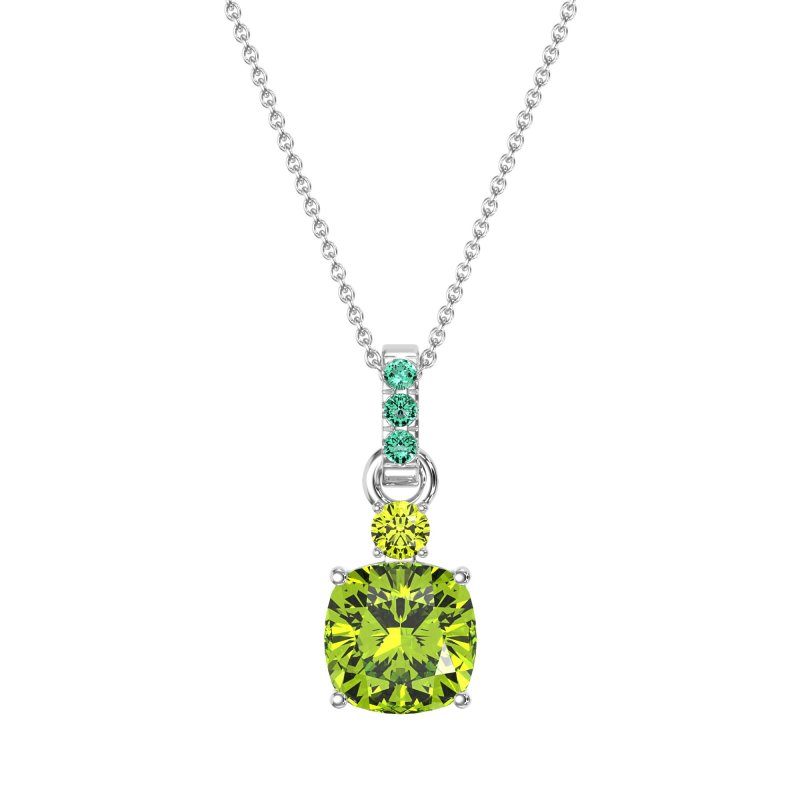 Classic Cushion Necklace