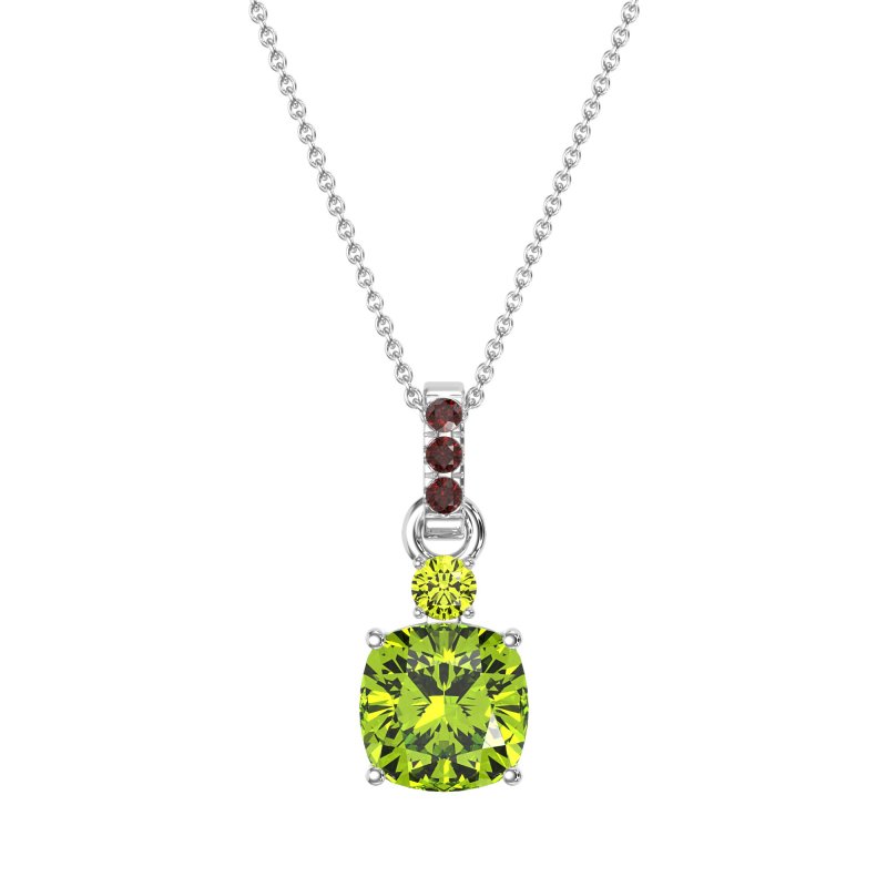 Classic Cushion Necklace