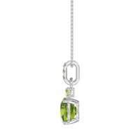 Classic Cushion Necklace