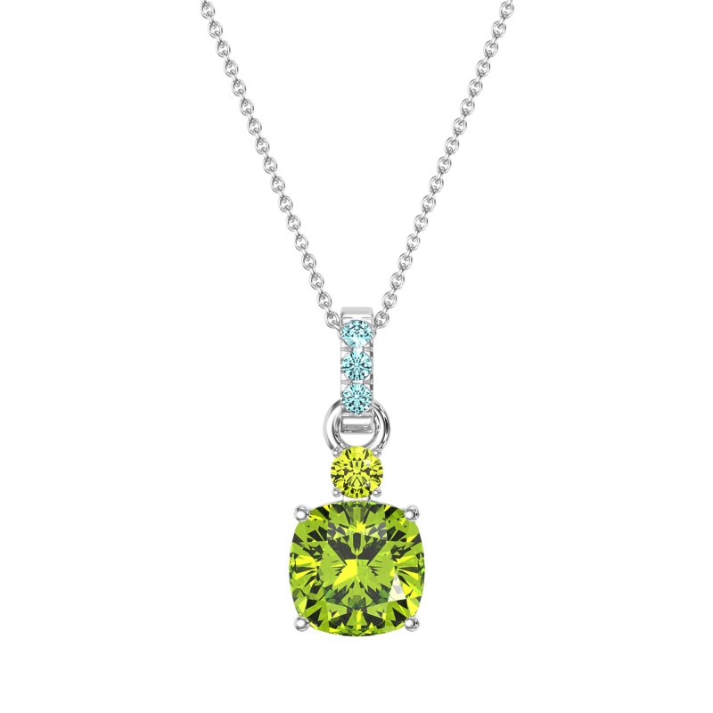 Classic Cushion Necklace