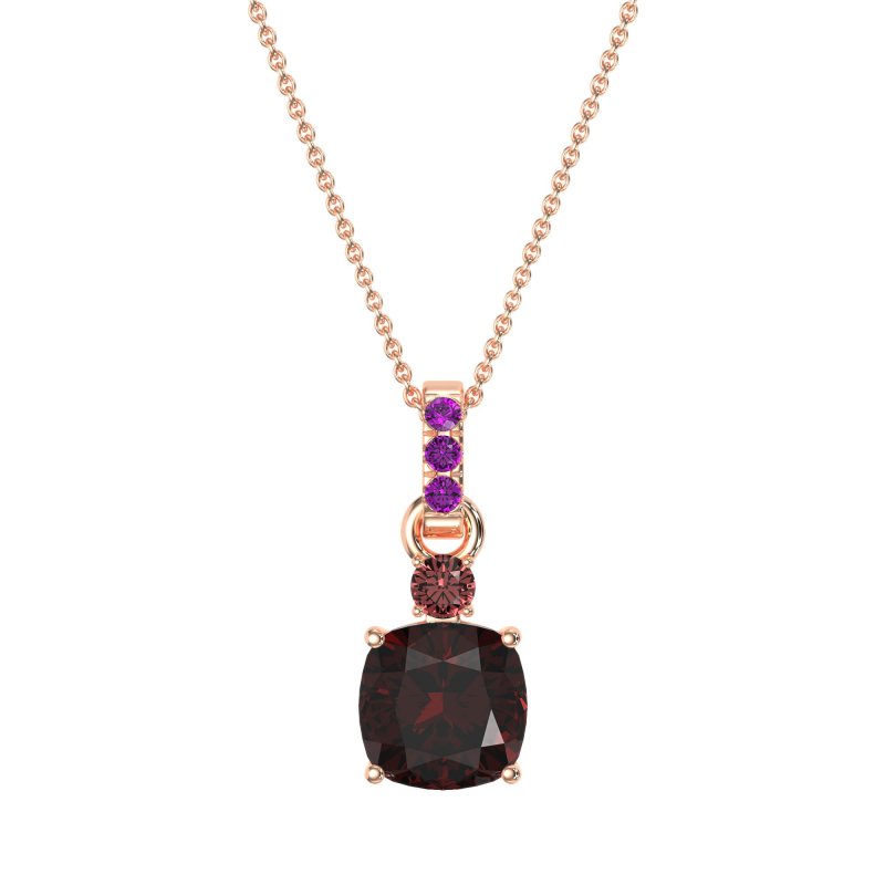 Classic Cushion Necklace