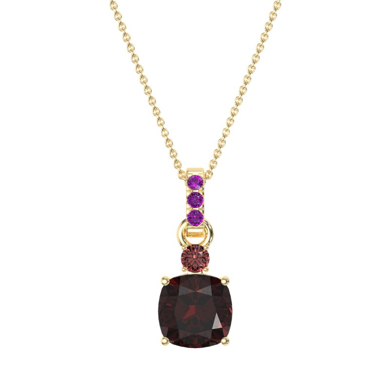 Classic Cushion Necklace