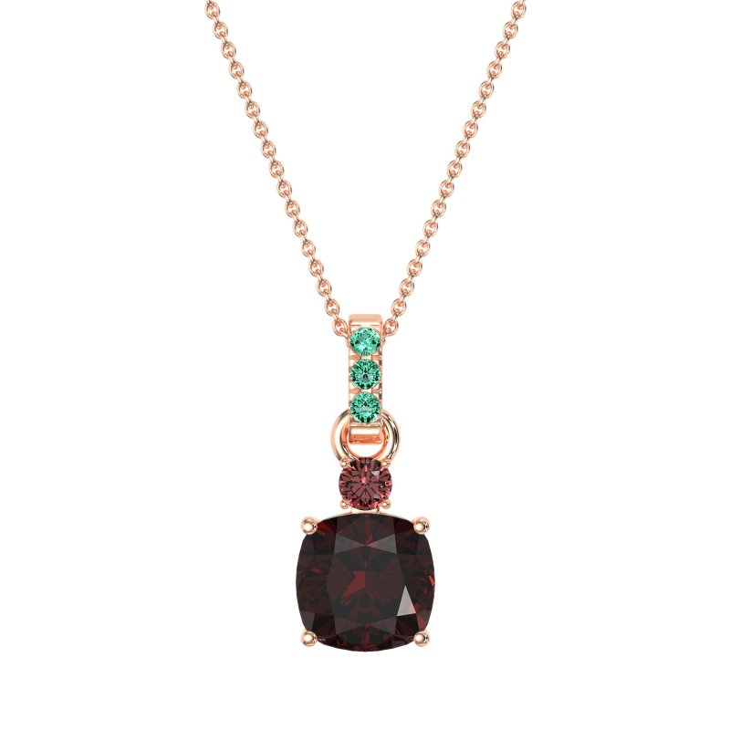 Classic Cushion Necklace