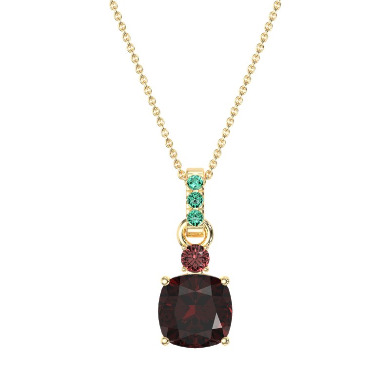Classic Cushion Necklace
