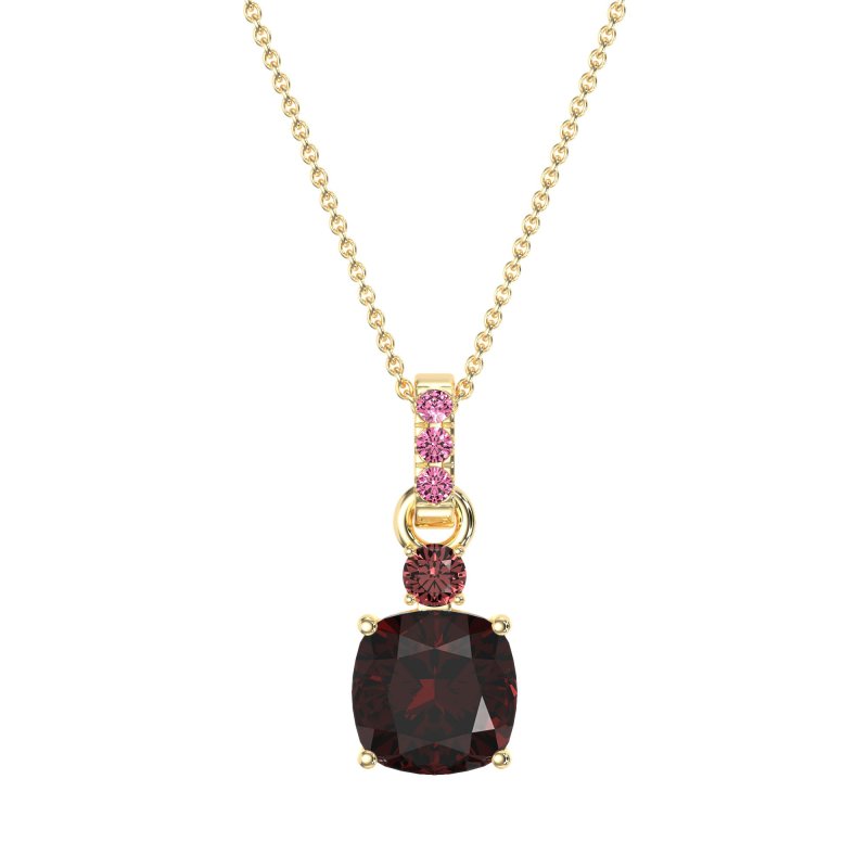 Classic Cushion Necklace
