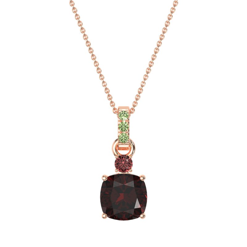 Classic Cushion Necklace