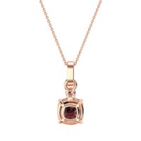 Classic Cushion Necklace