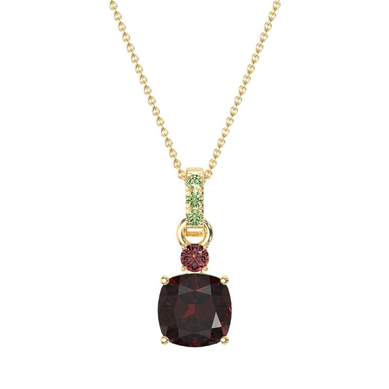 Classic Cushion Necklace