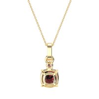 Classic Cushion Necklace