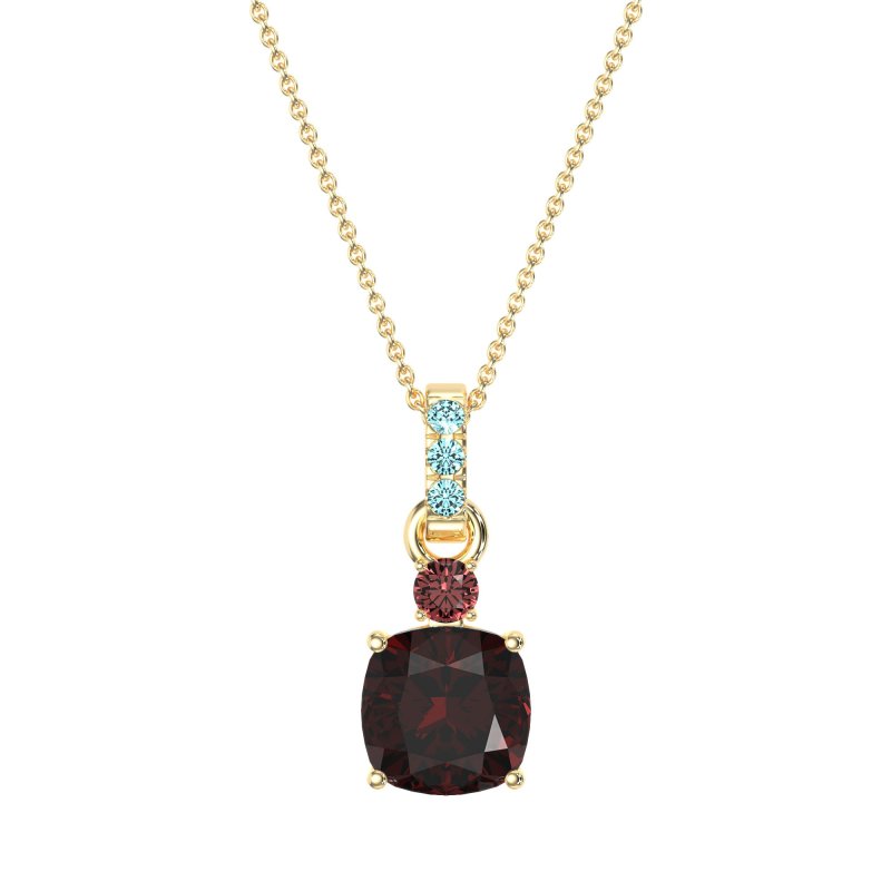 Classic Cushion Necklace
