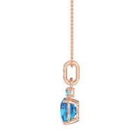 Classic Cushion Necklace
