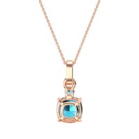 Classic Cushion Necklace