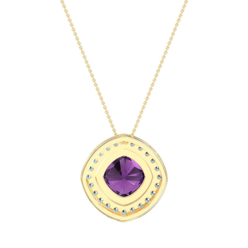 Cushion Art-Deco Necklace