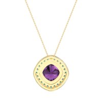 Cushion Art-Deco Necklace
