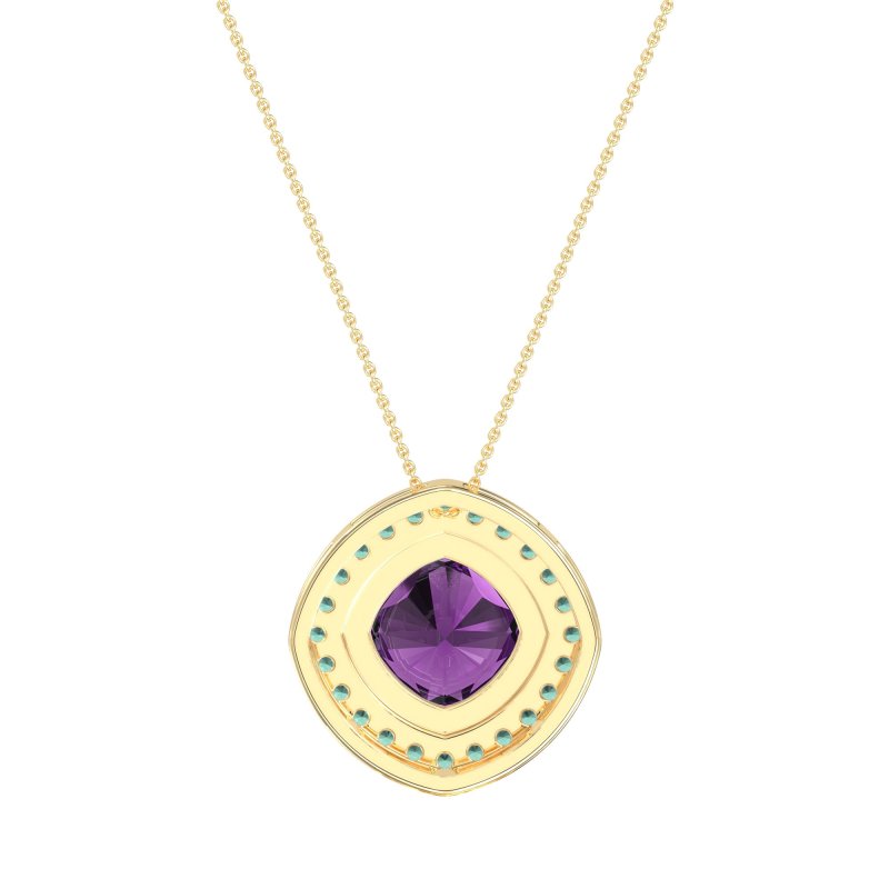 Cushion Art-Deco Necklace