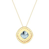 Cushion Art-Deco Necklace