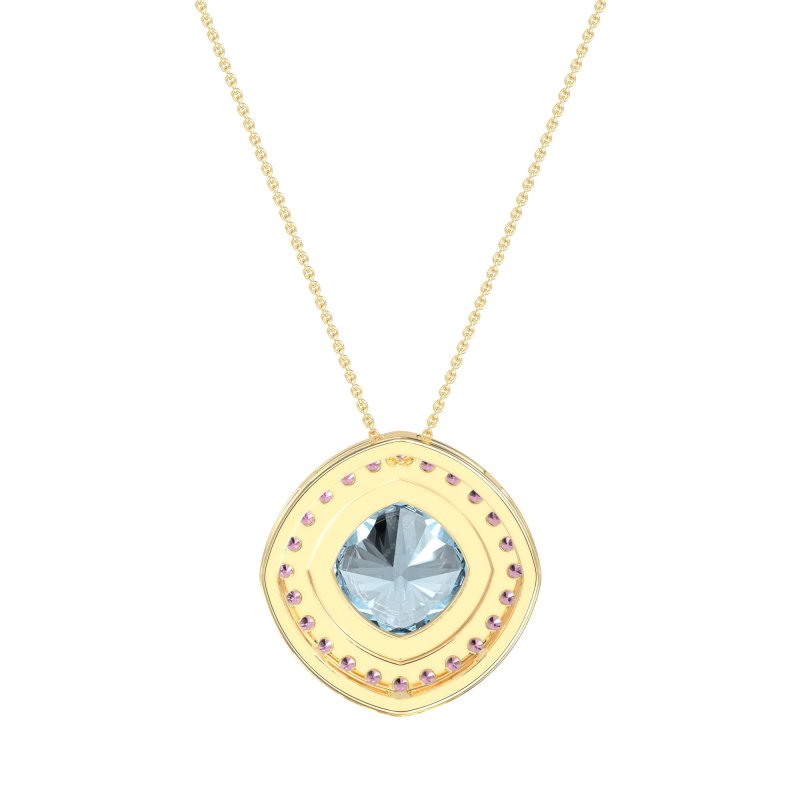 Cushion Art-Deco Necklace