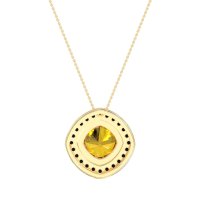 Cushion Art-Deco Necklace