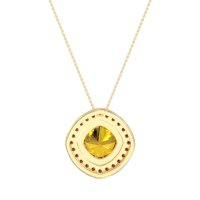 Cushion Art-Deco Necklace