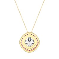 Cushion Art-Deco Necklace