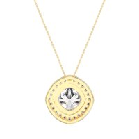 Cushion Art-Deco Necklace