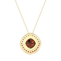 Cushion Art-Deco Necklace