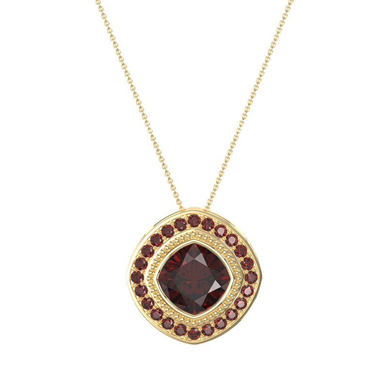 Cushion Art-Deco Necklace
