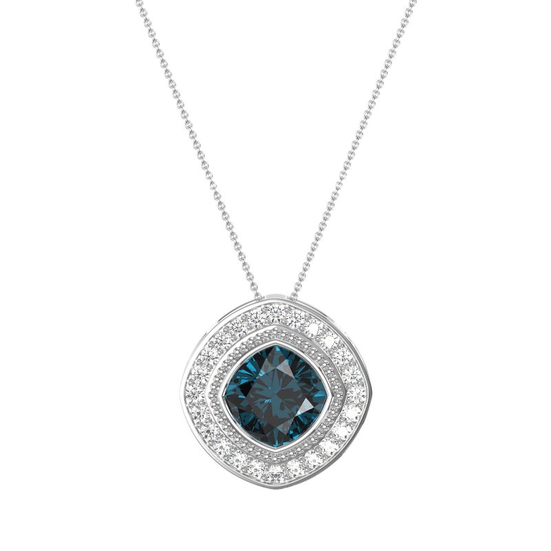 Cushion Art-Deco Necklace