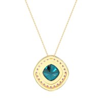 Cushion Art-Deco Necklace