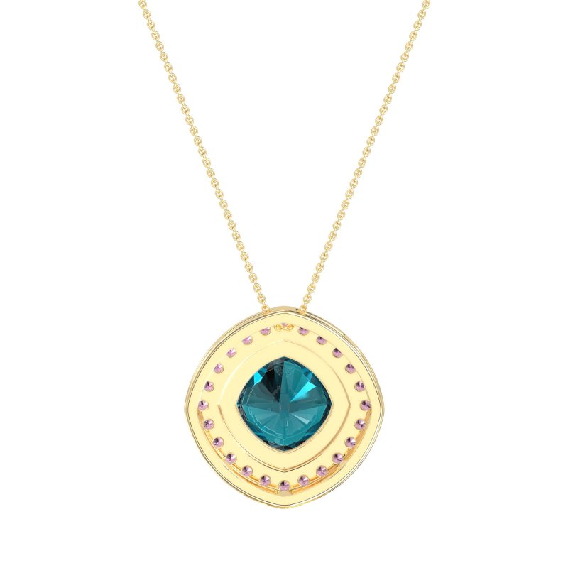 Cushion Art-Deco Necklace