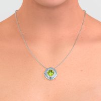 Cushion Art-Deco Necklace