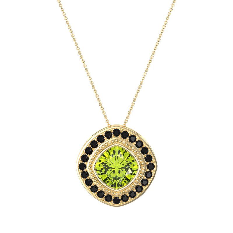Cushion Art-Deco Necklace