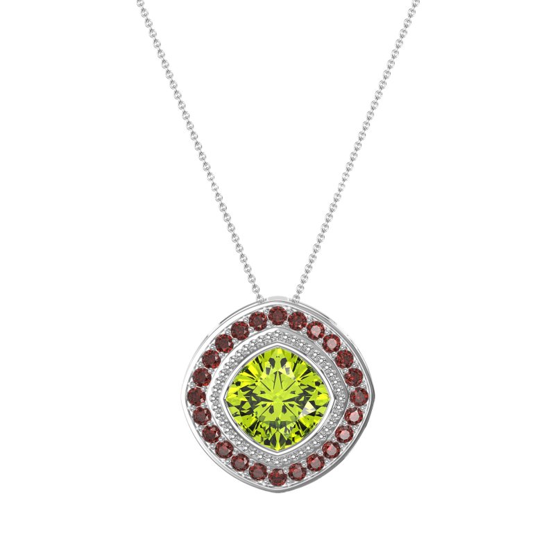 Cushion Art-Deco Necklace