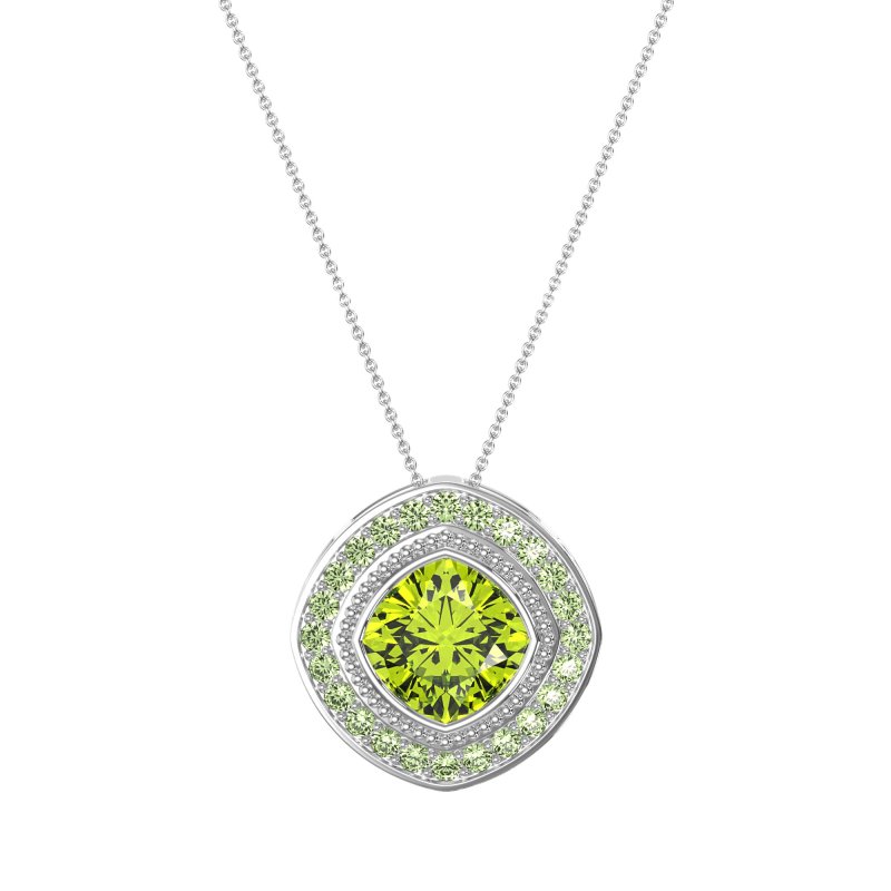Cushion Art-Deco Necklace