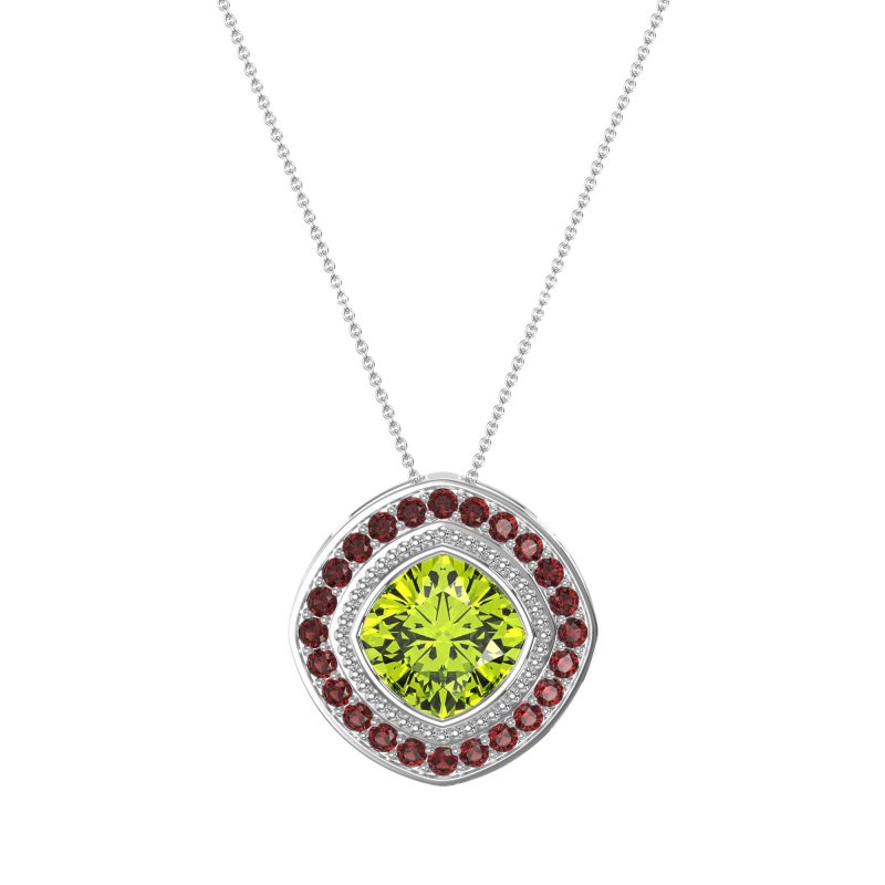 Cushion Art-Deco Necklace