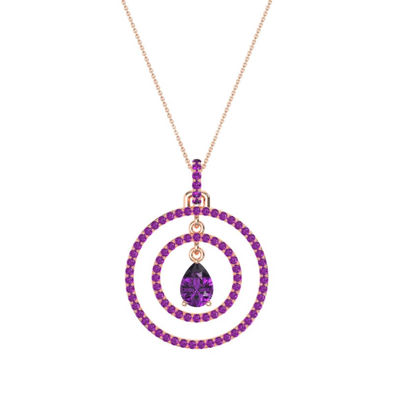 Endless Tear Drop Necklace