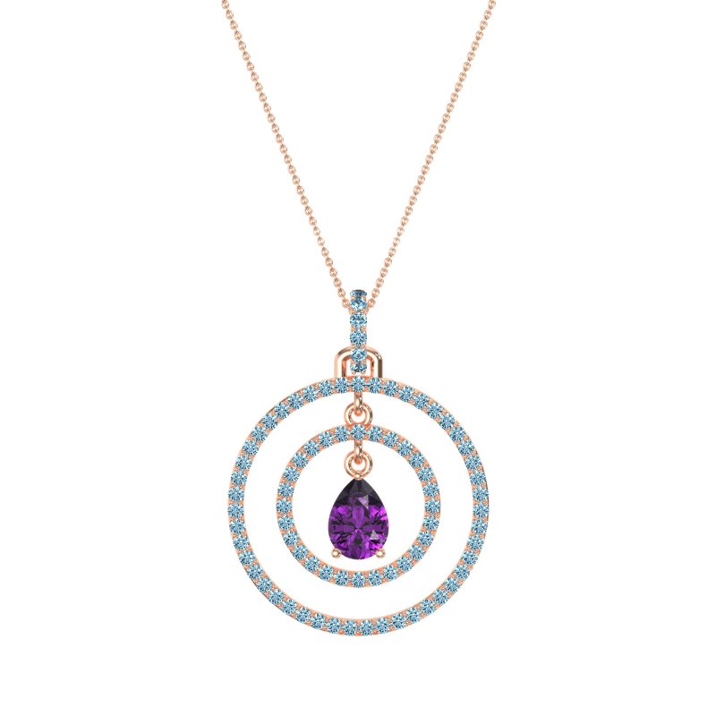 Endless Tear Drop Necklace