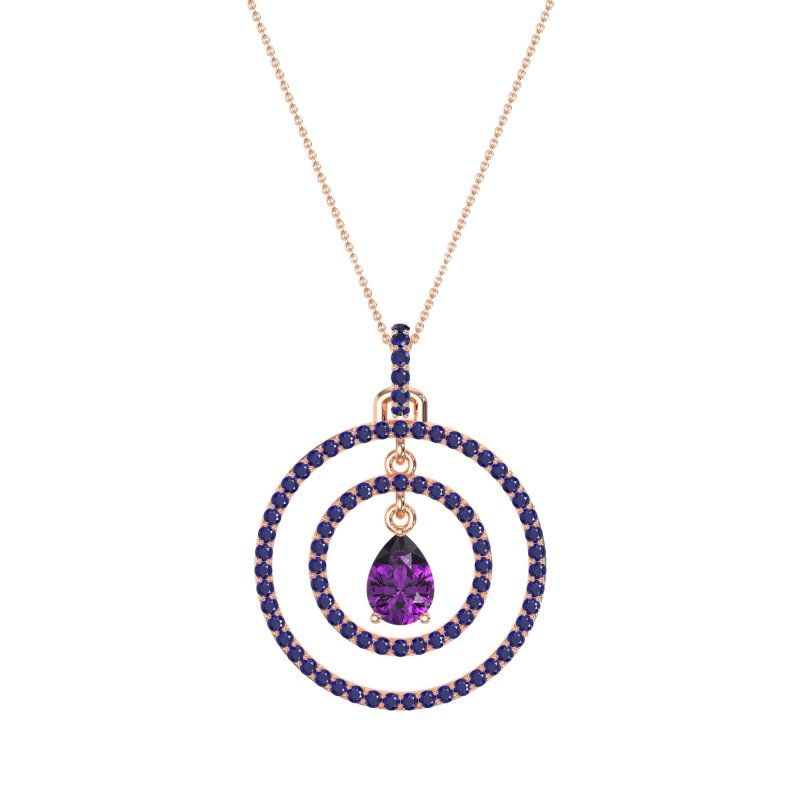 Endless Tear Drop Necklace