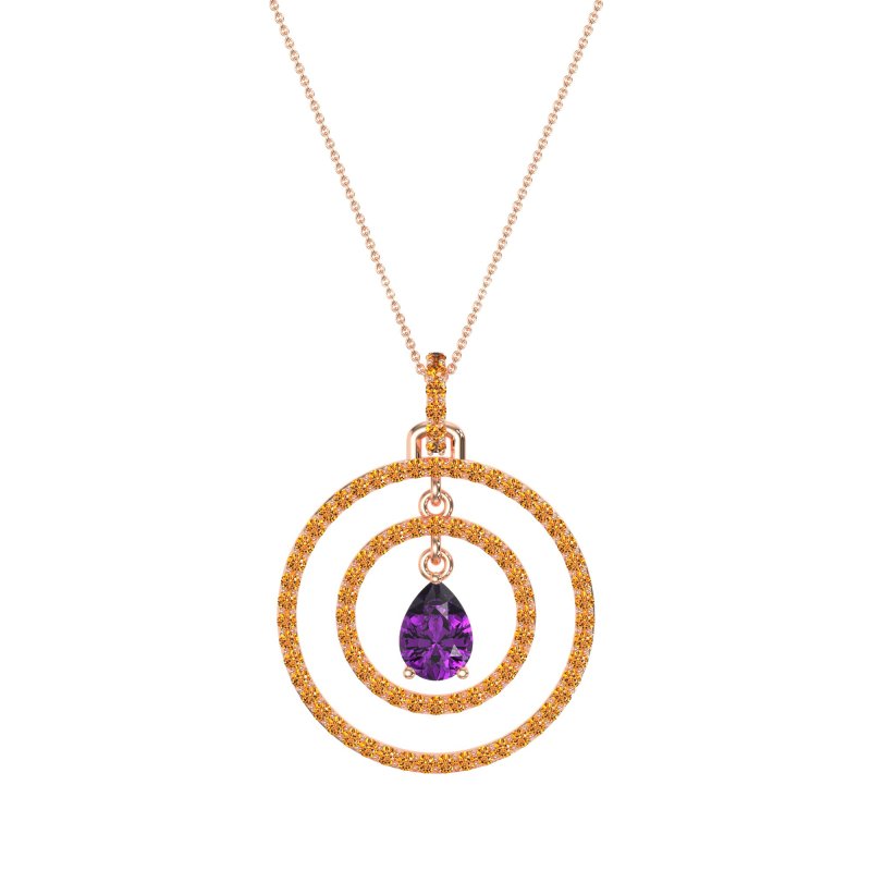 Endless Tear Drop Necklace