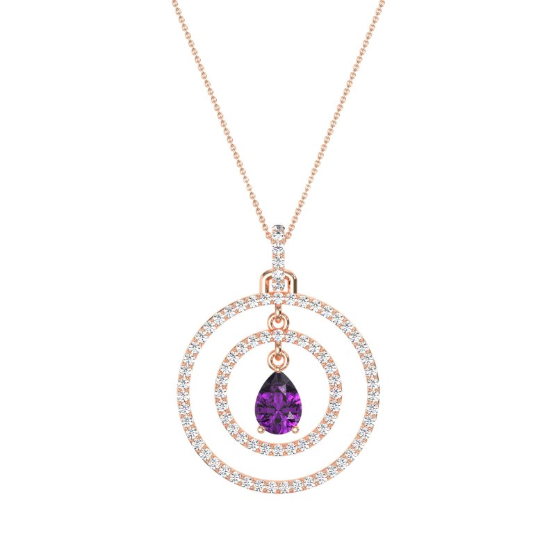 Endless Tear Drop Necklace